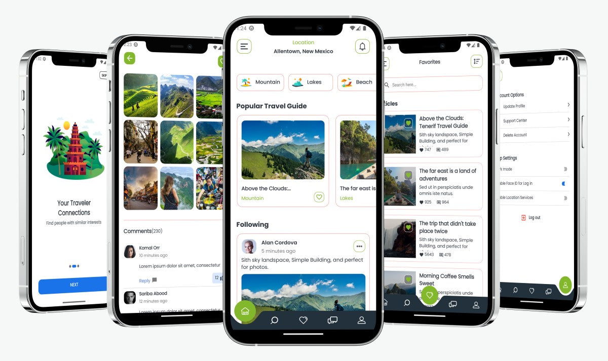 MauiTravel - Travel Blogs App Template for .NET MAUI