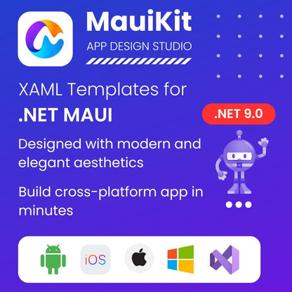 MauiKit - Xaml UI templates for .NET MAUI