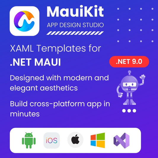 MauiKit - Xaml UI templates for .NET MAUI