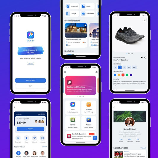 MauiKit - Xaml UI templates for .NET MAUI