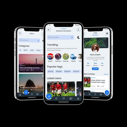 MauiNews - News and Magazine App Template for .NET MAUI