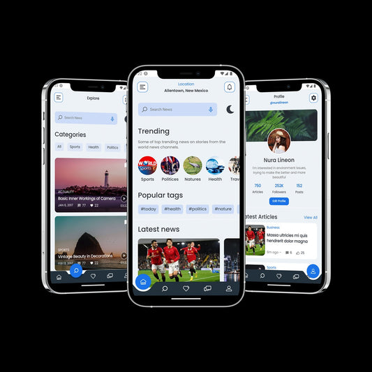 MauiNews - News and Magazine App Template for .NET MAUI
